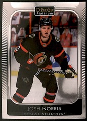 2021-22 O-Pee-Chee Platinum #93 Josh Norris Ottawa Senators